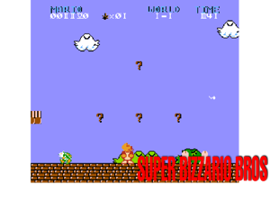 Super Bizzario Bros (SMB1 Hack) [o1] Cover